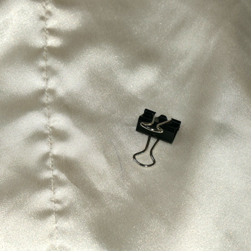 Vintage Calvin Klein Womens Robe One Size Ivory Single Stitch Monogram CK Tunic - Picture 8 of 9